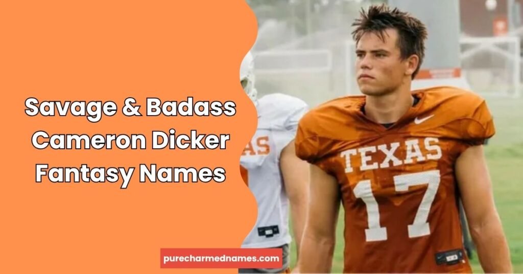 860+ Cameron Dicker Fantasy Team Names: Funny, Cool & Clever Ideas 5 Savage & Badass Cameron Dicker Fantasy Names