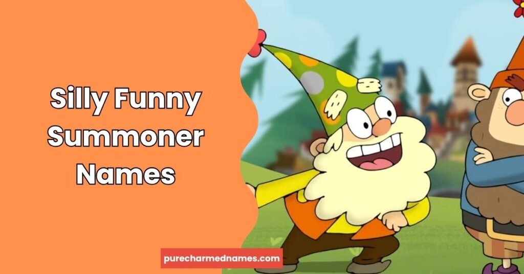 Silly Funny Summoner Names