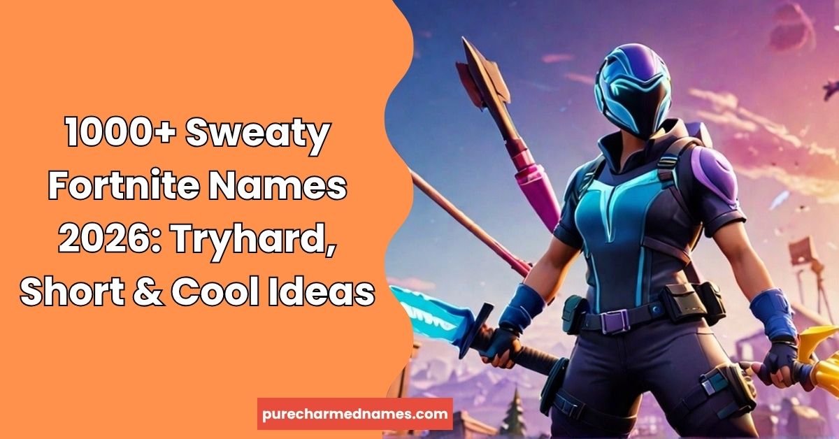Sweaty Fortnite Names