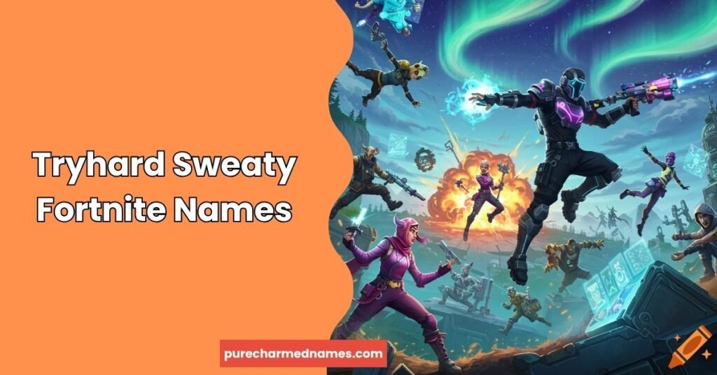 1000+ Sweaty Fortnite Names 2026: Tryhard, Short & Cool Ideas 3 Tryhard Sweaty Fortnite Names