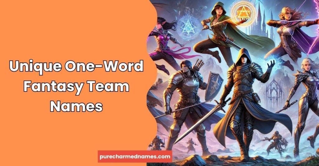 500+ Fantasy Team Names for Sports, Games & Leagues (2026) 5 Unique One-Word Fantasy Team Names