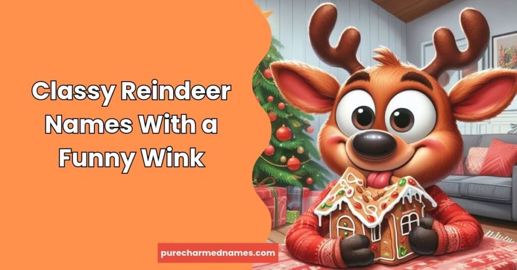 250+ Cute and Funny Reindeer Names That Will Make You Smile (2026) 3 Classy Reindeer Names With a Funny Wink