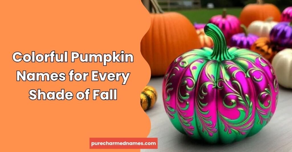 300+ Funny Pumpkin Names That'll Make You LOL This Halloween (2026) 4 Colorful Pumpkin Names for Every Shade of Fall