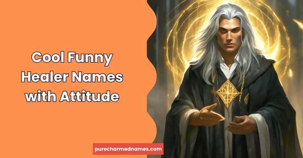 300+ Funny Healer Names for Games, RPGs & Fantasy Characters 4 Cool Funny Healer Names with Attitude