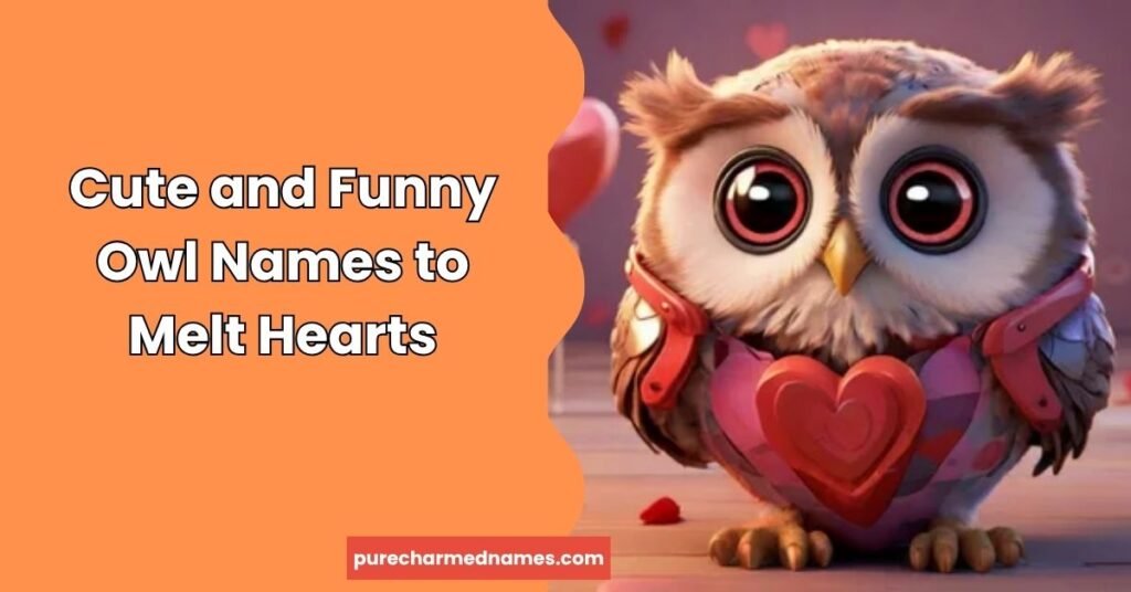 250+ Cute and Funny Owl Names That Will Make You Smile 2 Cute and Funny Owl Names to Melt Hearts