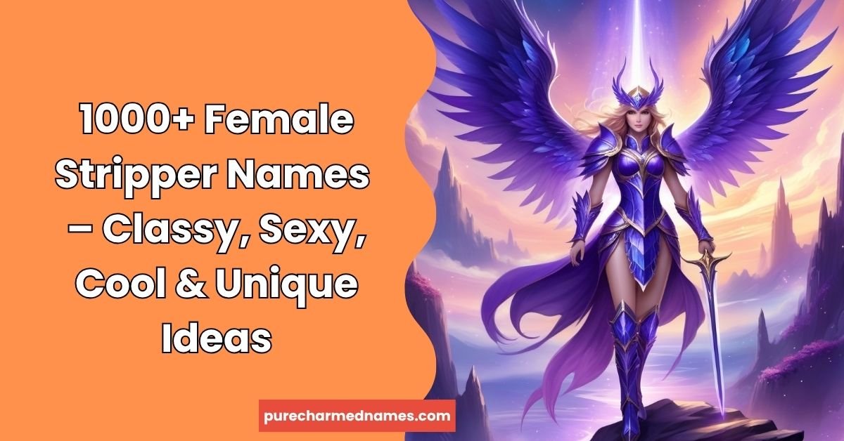 Female Stripper Names