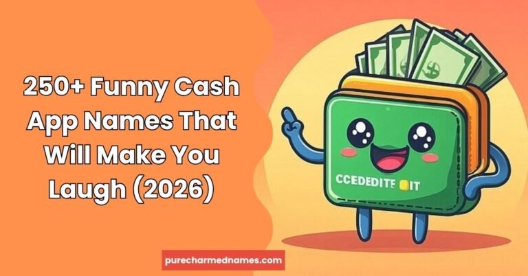 Funny Cash App Names