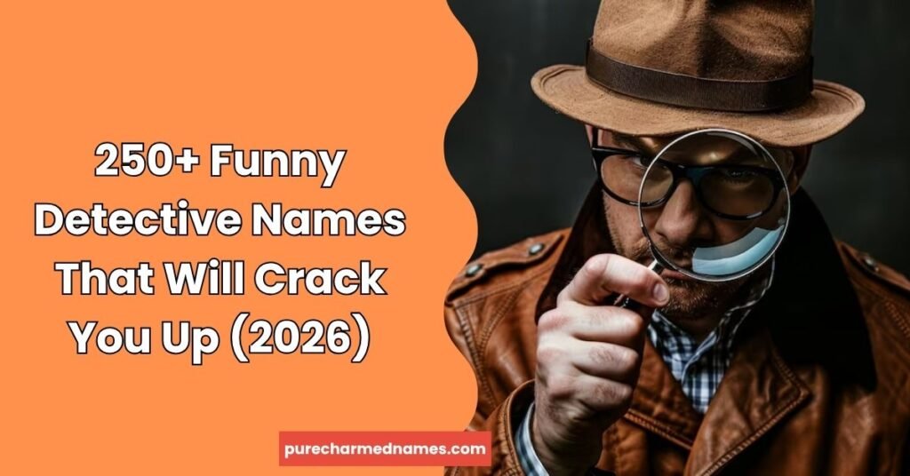 Funny Detective Names