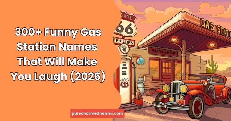 Funny Gas Station Names