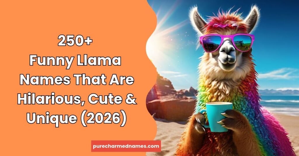 Funny Llama Names
