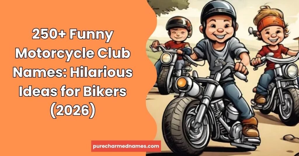 Funny Motorcycle Club Names
