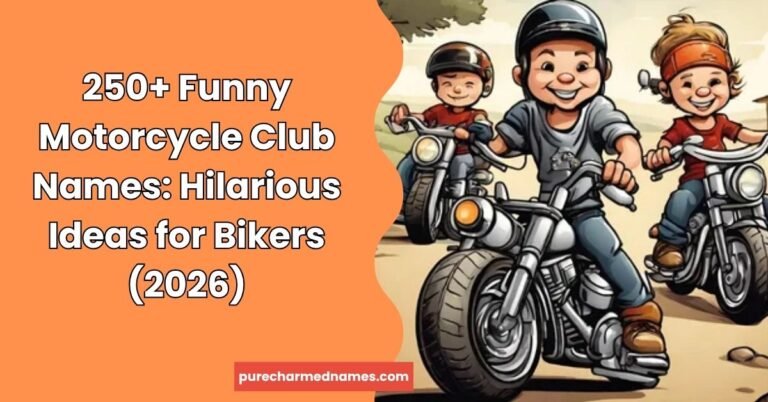 Funny Motorcycle Club Names
