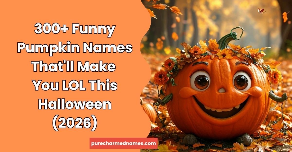 Funny Pumpkin Names