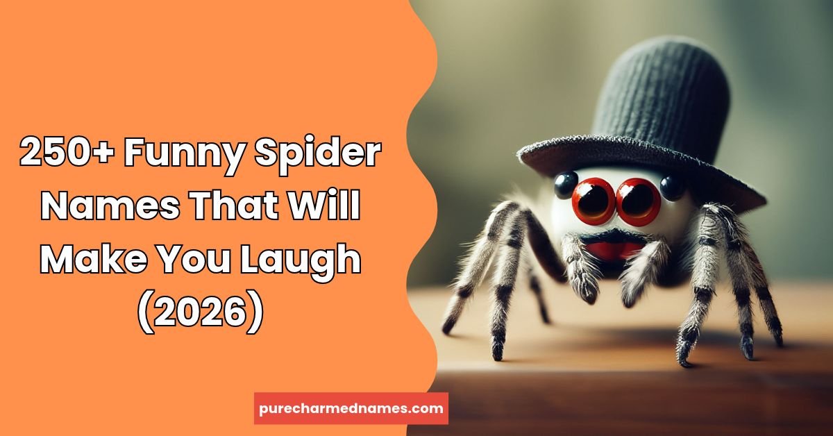 Funny Spider Names