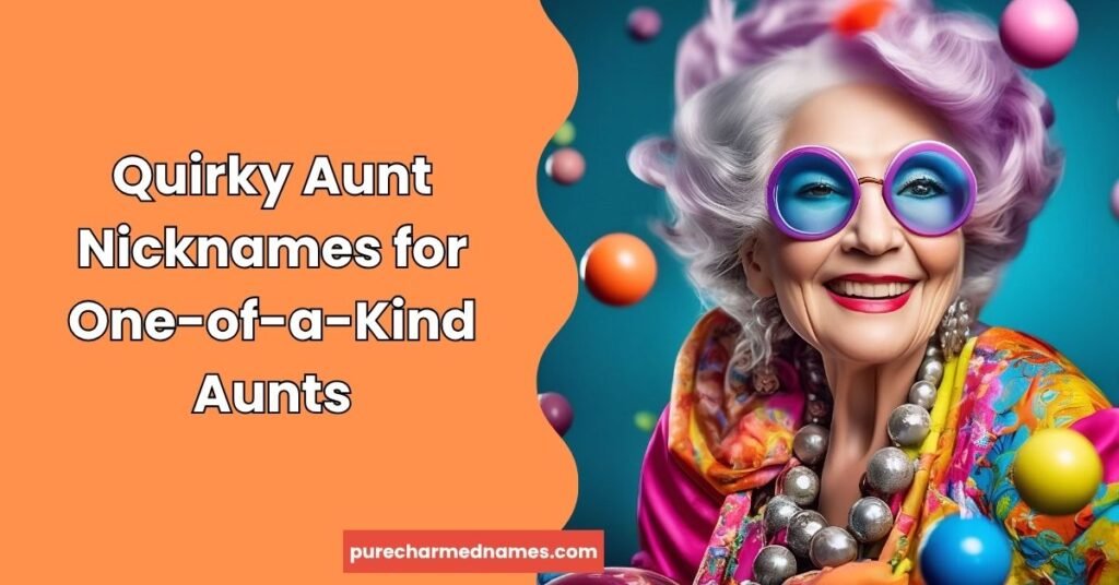350+ Funny Aunt Names & Nicknames to Make Your Aunt LOL 5 Quirky Aunt Nicknames for One-of-a-Kind Aunts