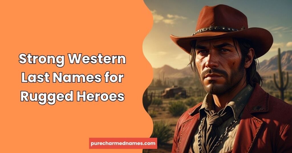 Strong Western Last Names for Rugged Heroes