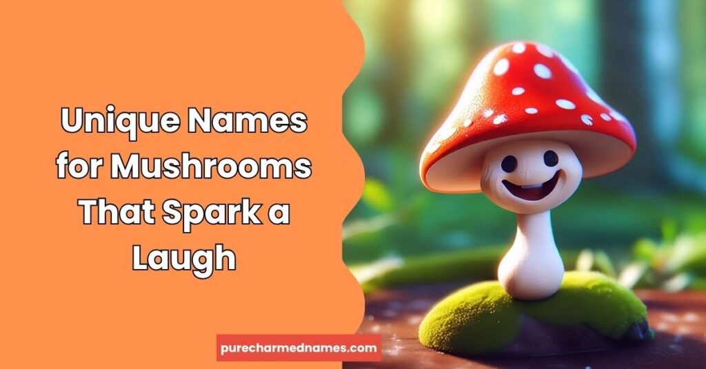 200+ Funny Mushroom Names That Are Weird, Witty & Wild 3 Unique Names for Mushrooms That Spark a Laugh
